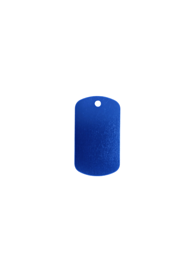 Dog Tag Blau