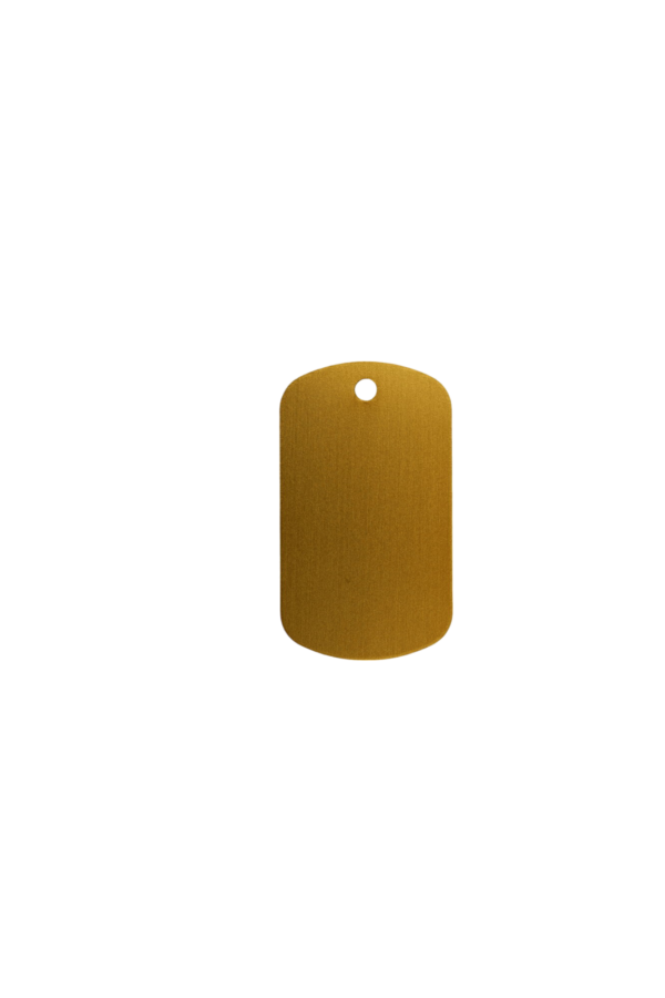 Dog Tag Gold