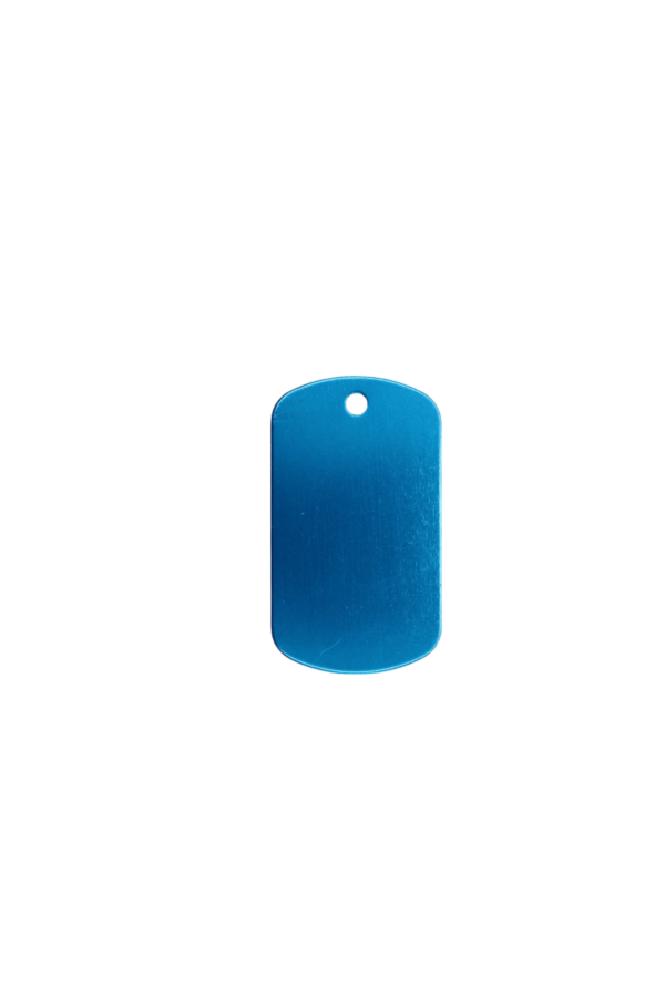 Dog Tag Hellblau