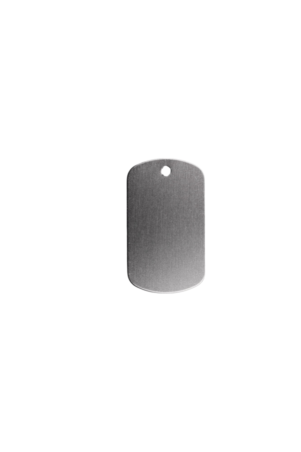 Dog Tag Silber